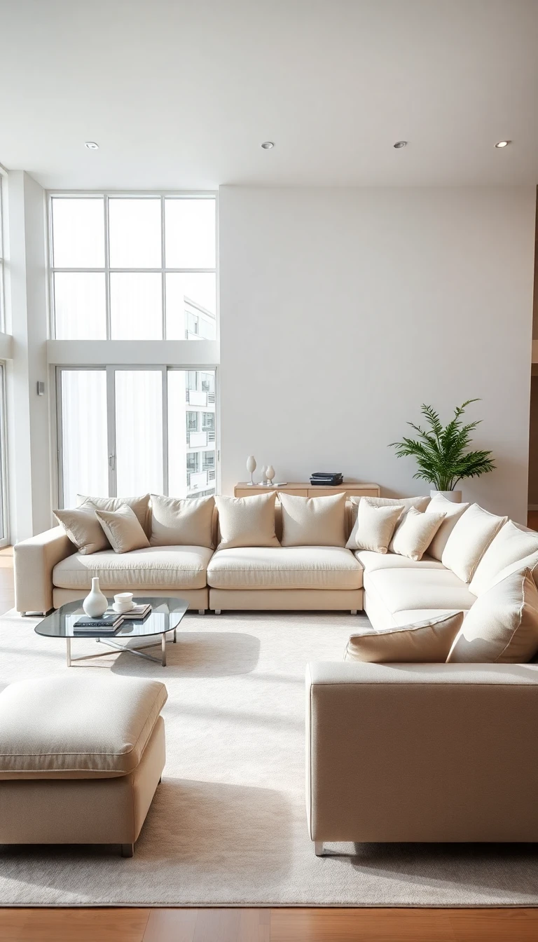 Sofá elegante e luxuoso 1