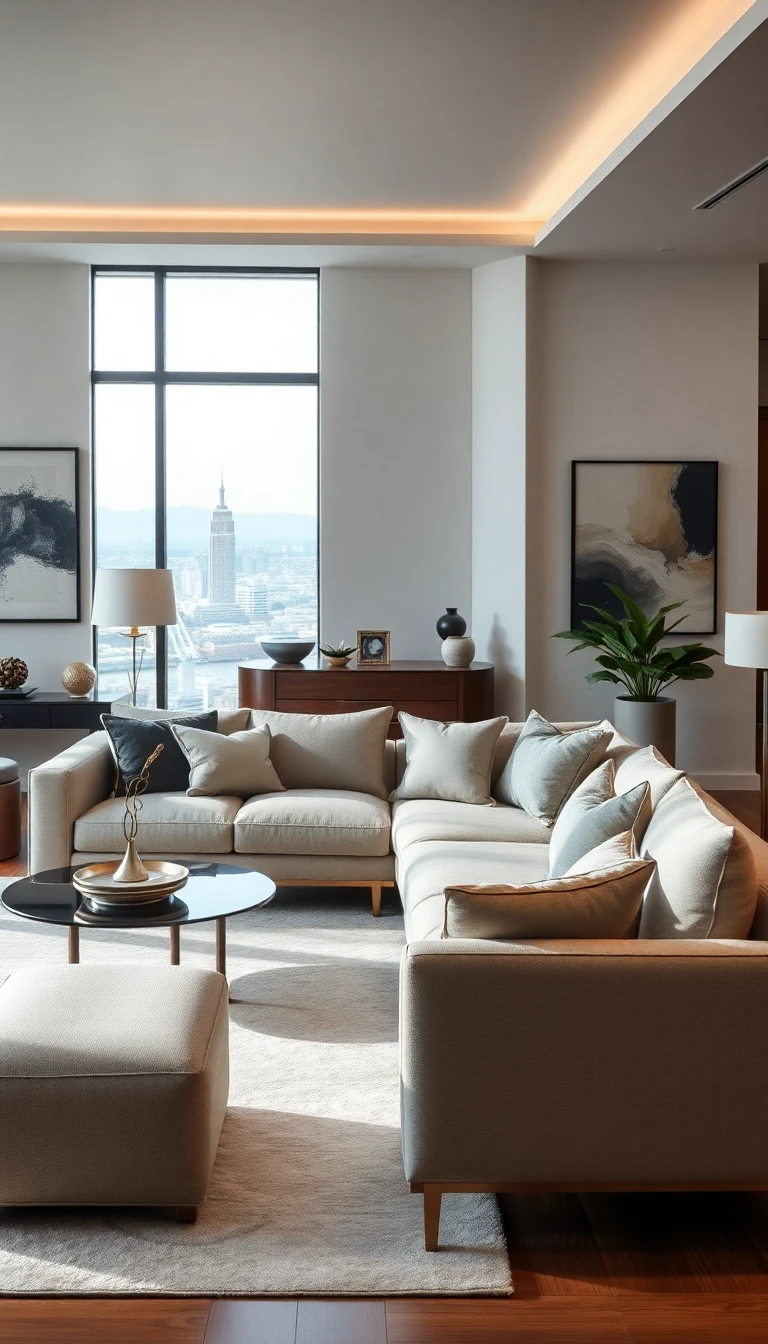 Sofá elegante e luxuoso 3